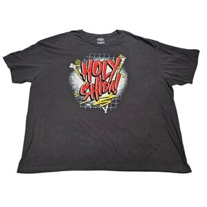 AEW All Elite Wrestling Graphic Print T Shirt Men's Size 4XL Black Holy Shida